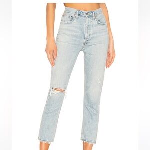 Agolde Riley crop size 30